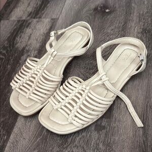 Zara Cream Gladiator Sandals
